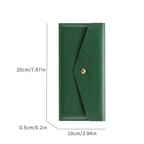 Portefeuille long cuir de vache femme – Pochette enveloppe grande MYNELIA