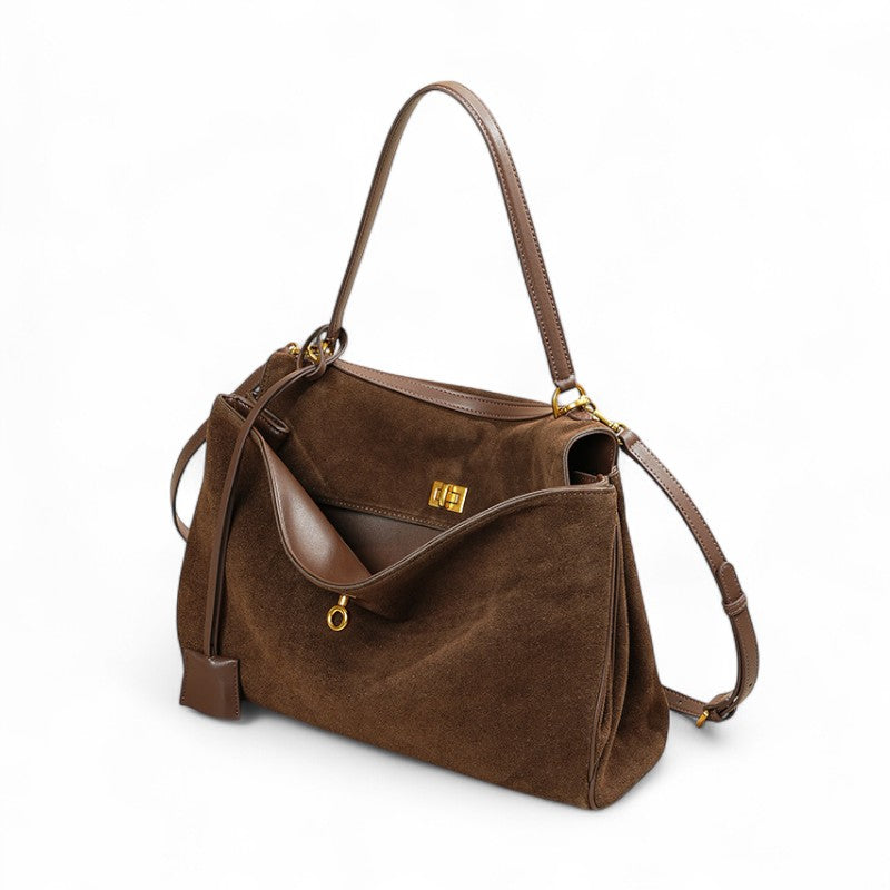 Sac en Cuir Vache Givré Bucket Multi