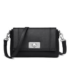 Sac bandoulière cuir véritable – Rivets & Élégance Casual