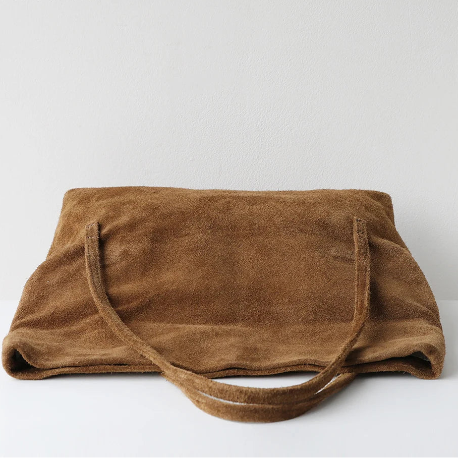 Sac Tote femme en cuir de vache véritable souple MYNELIA