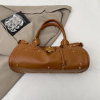Handtasche Nieten & Schlosskopf – Trendy Retro-Stil XL