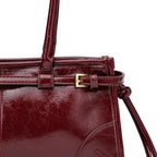 Sac à bandoulière Boston – Cuir ciré Microfibre