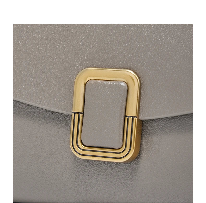 Sac à main bandoulière cuir véritable femme – Style Rétro