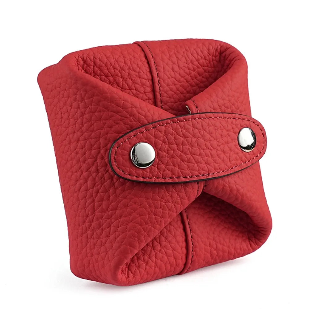 Porte-monnaie cuir de vache Multifonction – Style Coréen MYNELIA