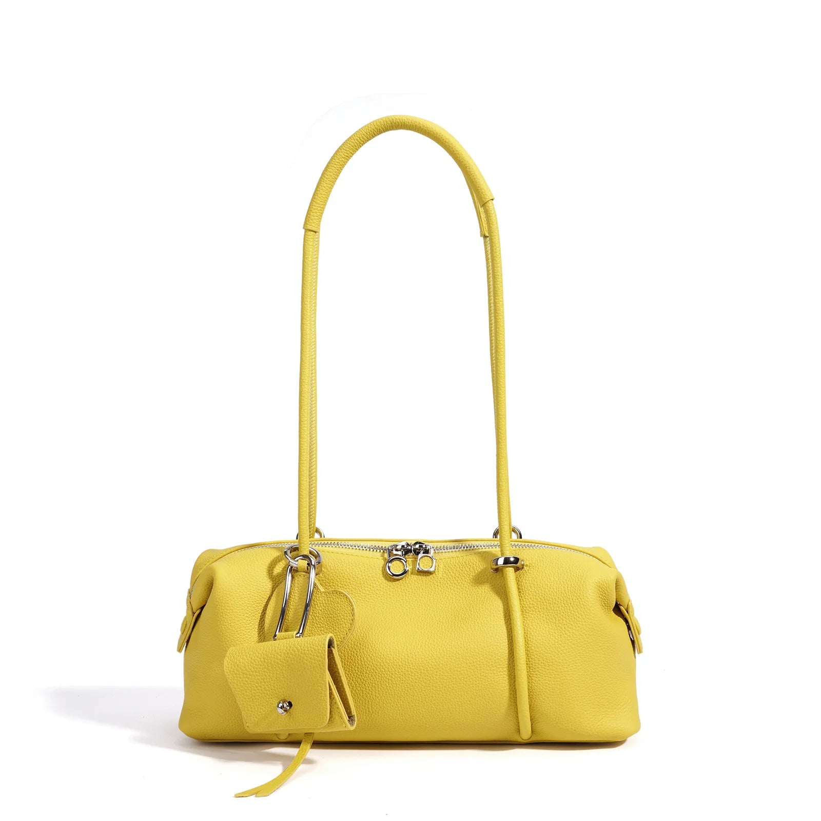 Sac bowling cuir vache première couche – Port épaule souple