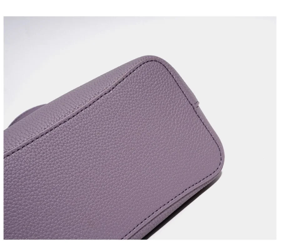 Sac seau cuir véritable – Style Coréen
