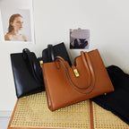 Sac à main cabas City-Grande capacité – Cuir PU MYNELIA