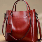 Genuine Leather Bags For Women Messenger Handbags Women Famous Brands Fashion Luxury Shoulder Bags MYNELIA