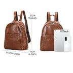 Sac à dos cuir vache – Casual polyvalent