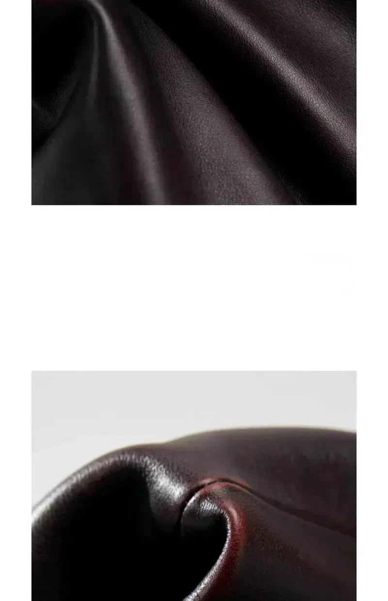 Tote PU Grande Capacité Drawstring Commuter Unisexe