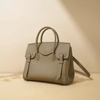 Fashion Designer Large Capacity Autumn Tote 2026 Lichi Pattern Cow Leather Women Shoulder Bag Formal Business Travel Handbag MYNELIA