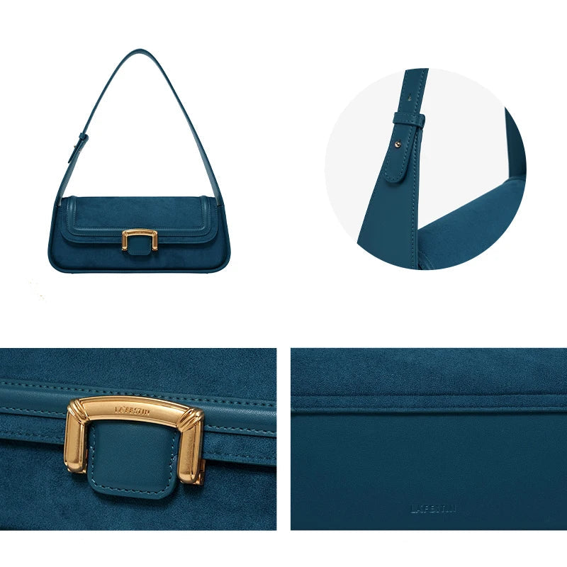 Sac tote cuir LAFESTIN– Structure Rigide Fermeture Hasp