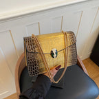 Sac bandoulière femme en simili cuir PU – Coloris variés