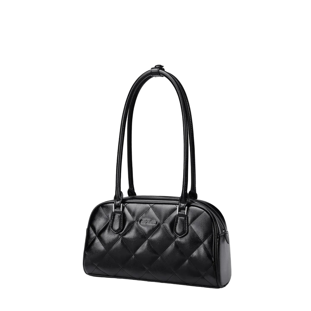 GOLF QUALITY Elegante weiche PU-Leder Boston Tasche für Damen Einzelschulter Umhängetasche Einfarbige Handtasche Sling Umhängetasche