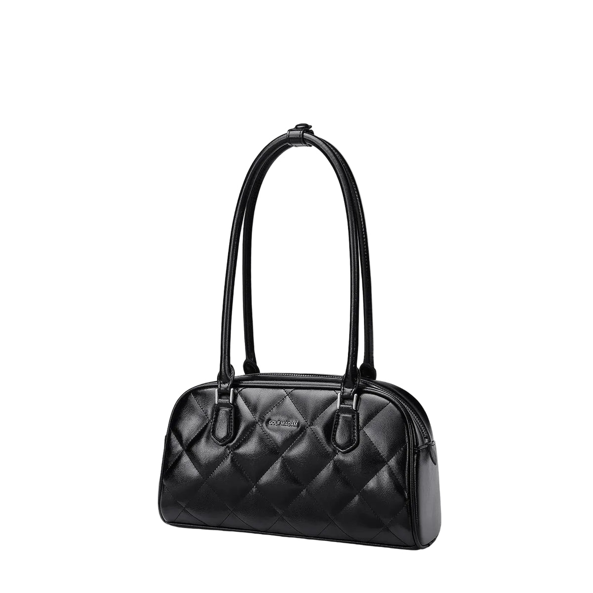 GOLF QUALITY Elegante weiche PU-Leder Boston Tasche für Damen Einzelschulter Umhängetasche Einfarbige Handtasche Sling Umhängetasche