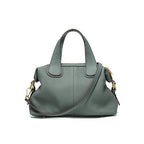 Sac Trapèze Cuir Véritable – Grande Capacité Femme MYNELIA