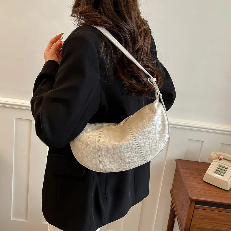 Sac cabas cuir Véritable – Épaule & Bandoulière Luxe MYNELIA
