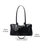 Sac Bowling cuir véritable Double anse – Élégance & Initiales Personnalisées