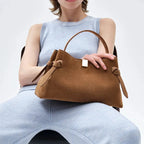 Grand sac Tote femme Daim & Cuir PU – Style casual chic