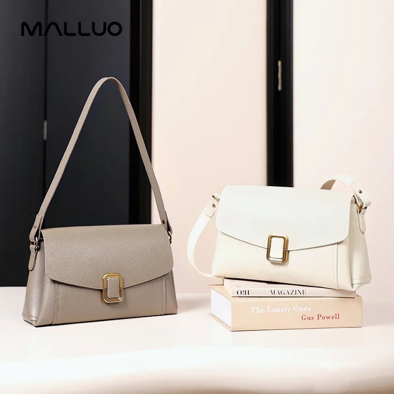 Sac à main bandoulière cuir véritable femme – Style Rétro