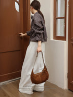 Sac Tote Daim – Classique Intemporel doublure Coton