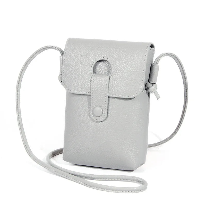 Sac en Cuir véritable – Style anglais rétro,Poche rabat
