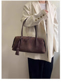 Sac à main Femme en Suède & Cuir – Style Vintage Unique MYNELIA