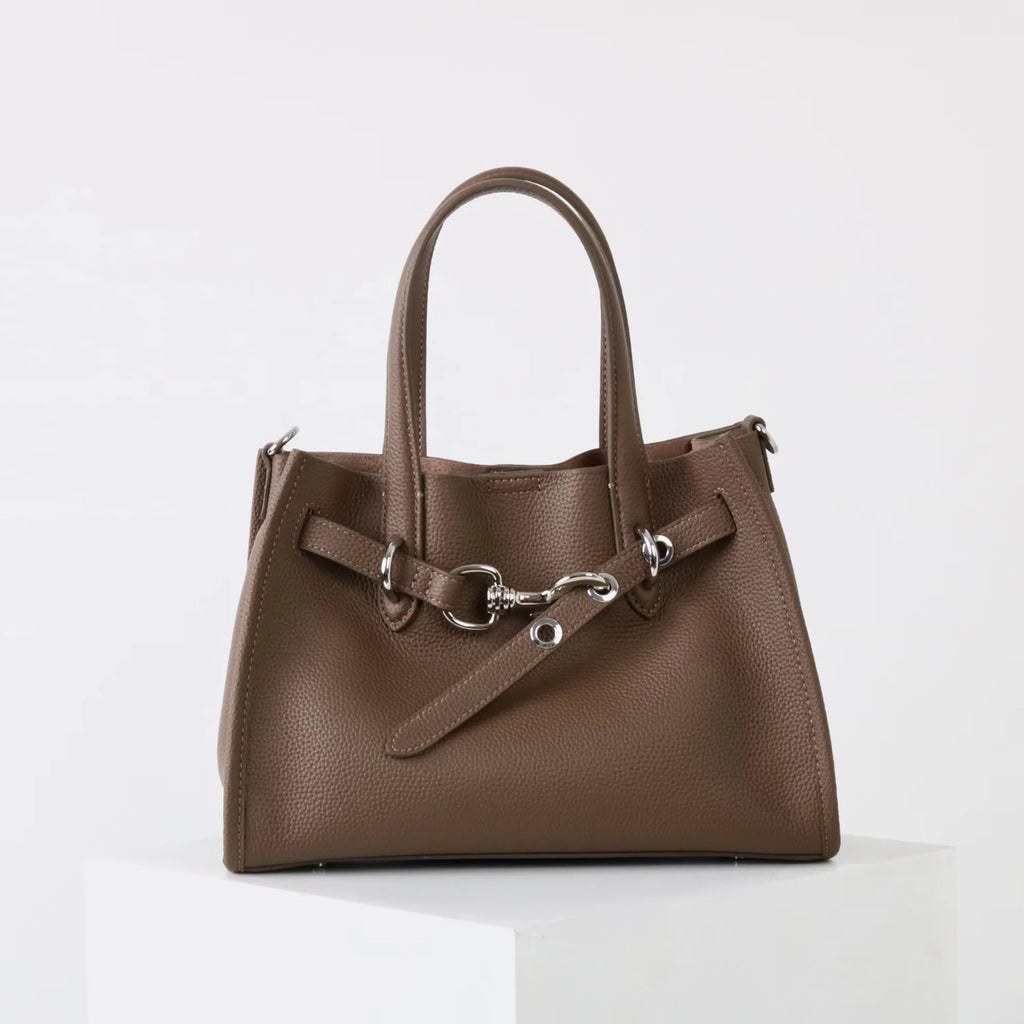 Sac Cabas Tote Cuir Vache Véritable Femme – Appliqués Sequins Casual Commuter 2 Tailles 6 Coloris