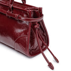 Sac à bandoulière Boston – Cuir ciré Microfibre