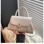 Sac  bandoulière PU Cuir Boucle Cadenas Femme
