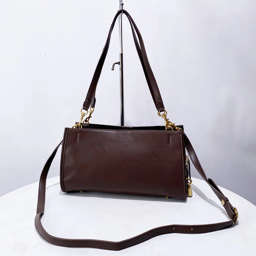 Sac Vintage en cuir PU Souple – Épaule Croisé