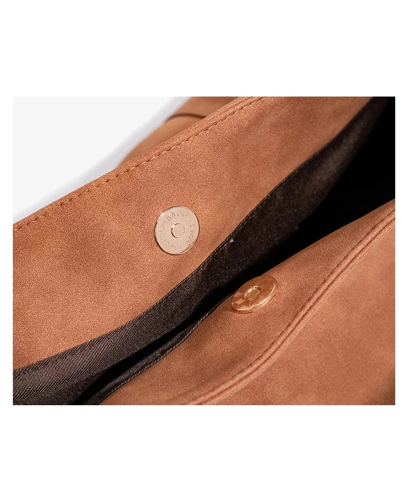 Sac Tote Boston PU Souple Imperméable Rivets Rétro