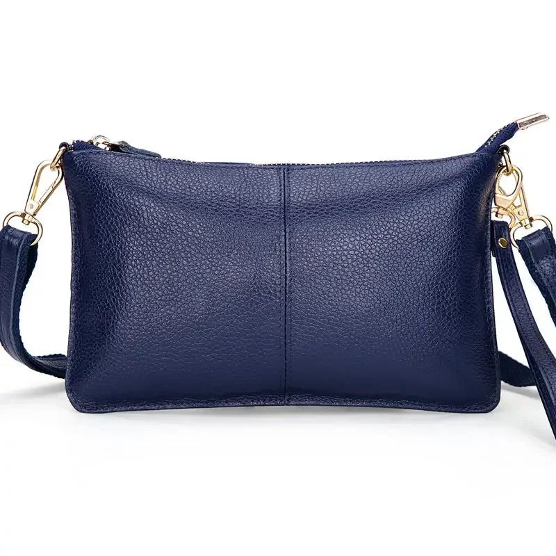 Sac bandoulière Satchel Croisé Cuir Véritable Vintage Candy