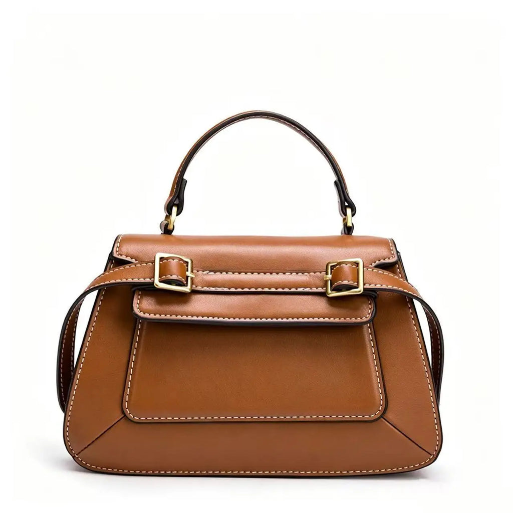 Sac à main  cuir PU  Femme – Boucle cadenas & Zip