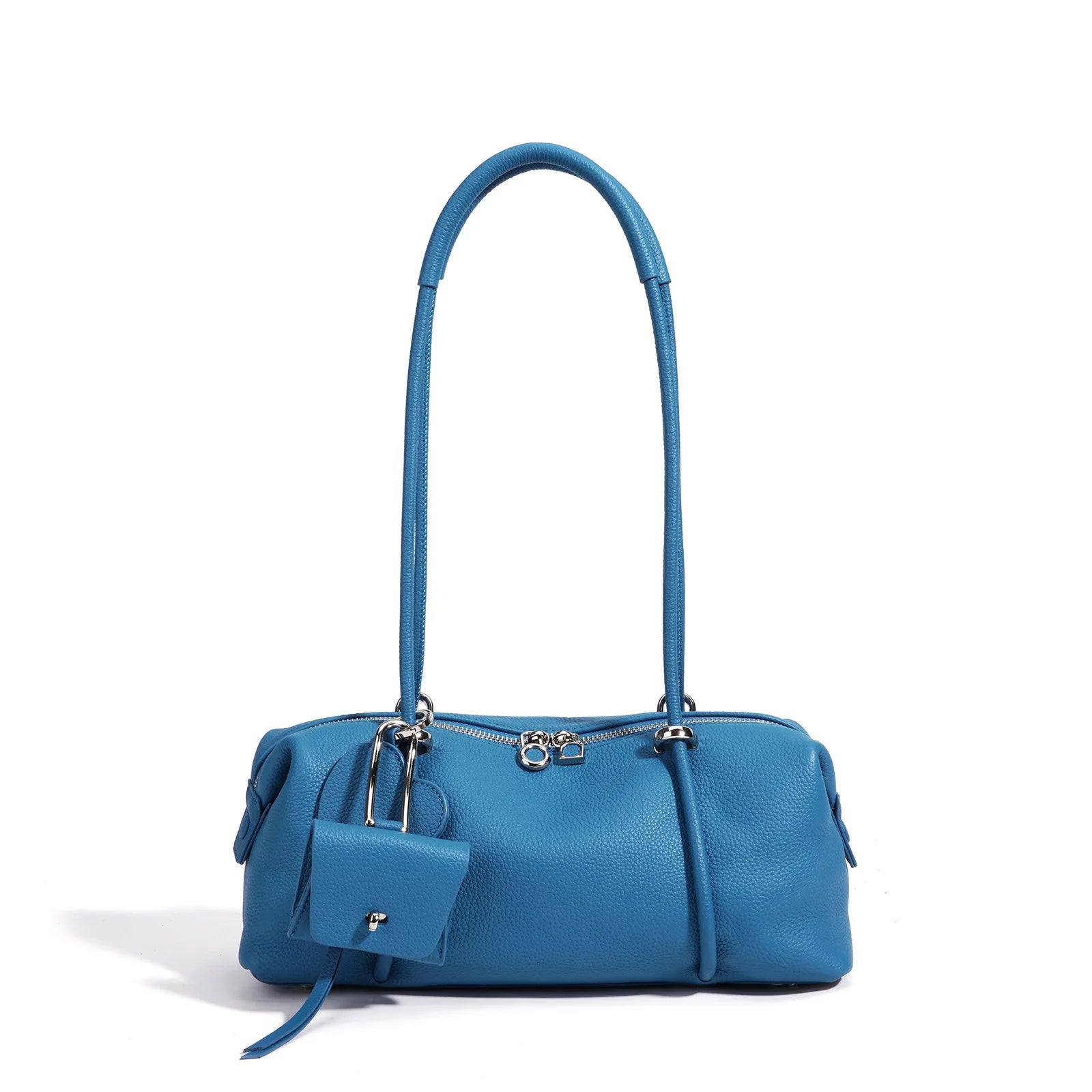 Sac bowling cuir vache première couche – Port épaule souple