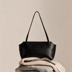 Sac Tote en Cuir grain d’agneau Minimaliste Style Coréen