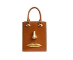 Sac bandoulière femme rigide à visage en relief 3D – TPU