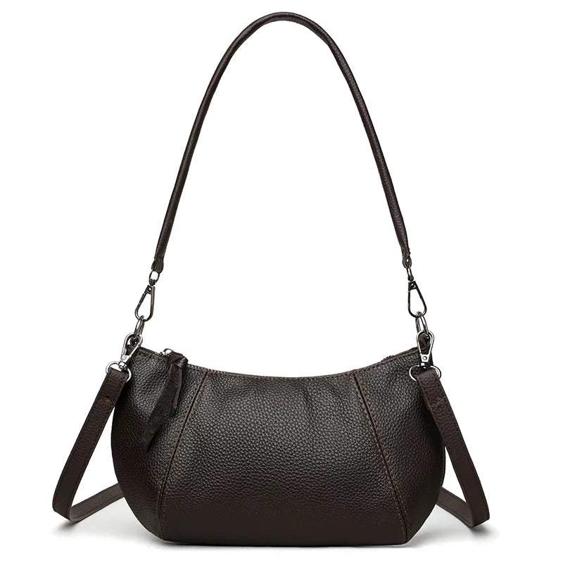 Sac rabat cuir véritable Femme – Sac Bandoulière Style Casual Chic