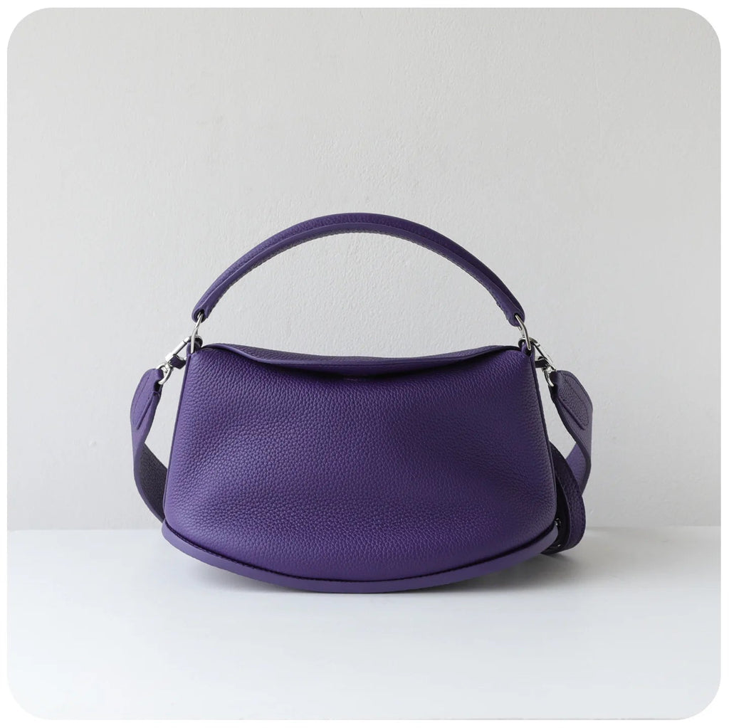 Sac à main Hobo en Cuir Pleine Fleur–Style Minimaliste & Chic MYNELIA