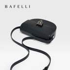 Sac selle en cuir véritable – Cadenas décoratif,Poche rabat