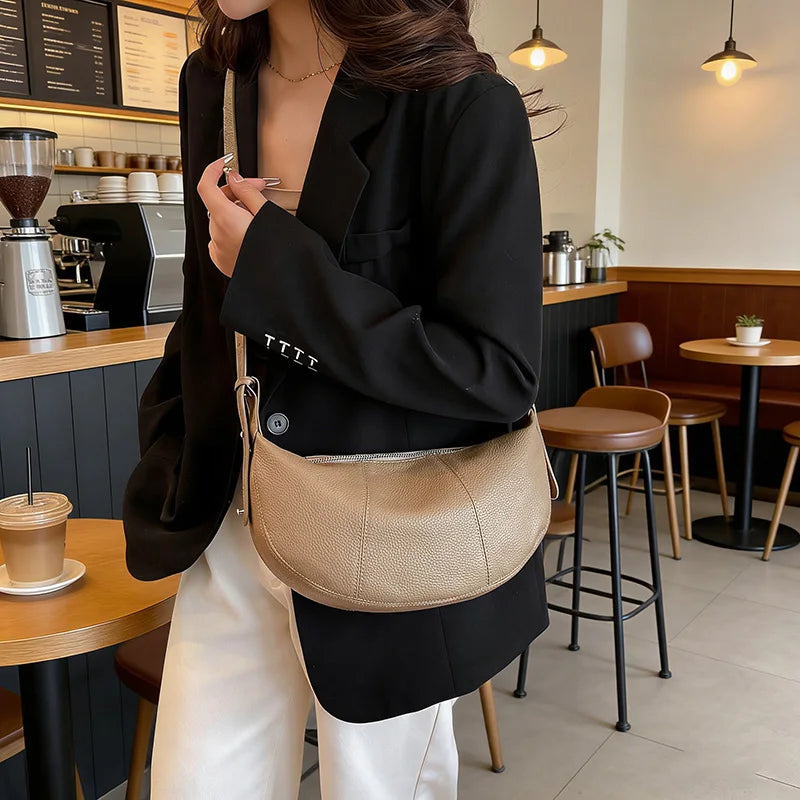 Sac cabas cuir Véritable – Épaule & Bandoulière Luxe MYNELIA