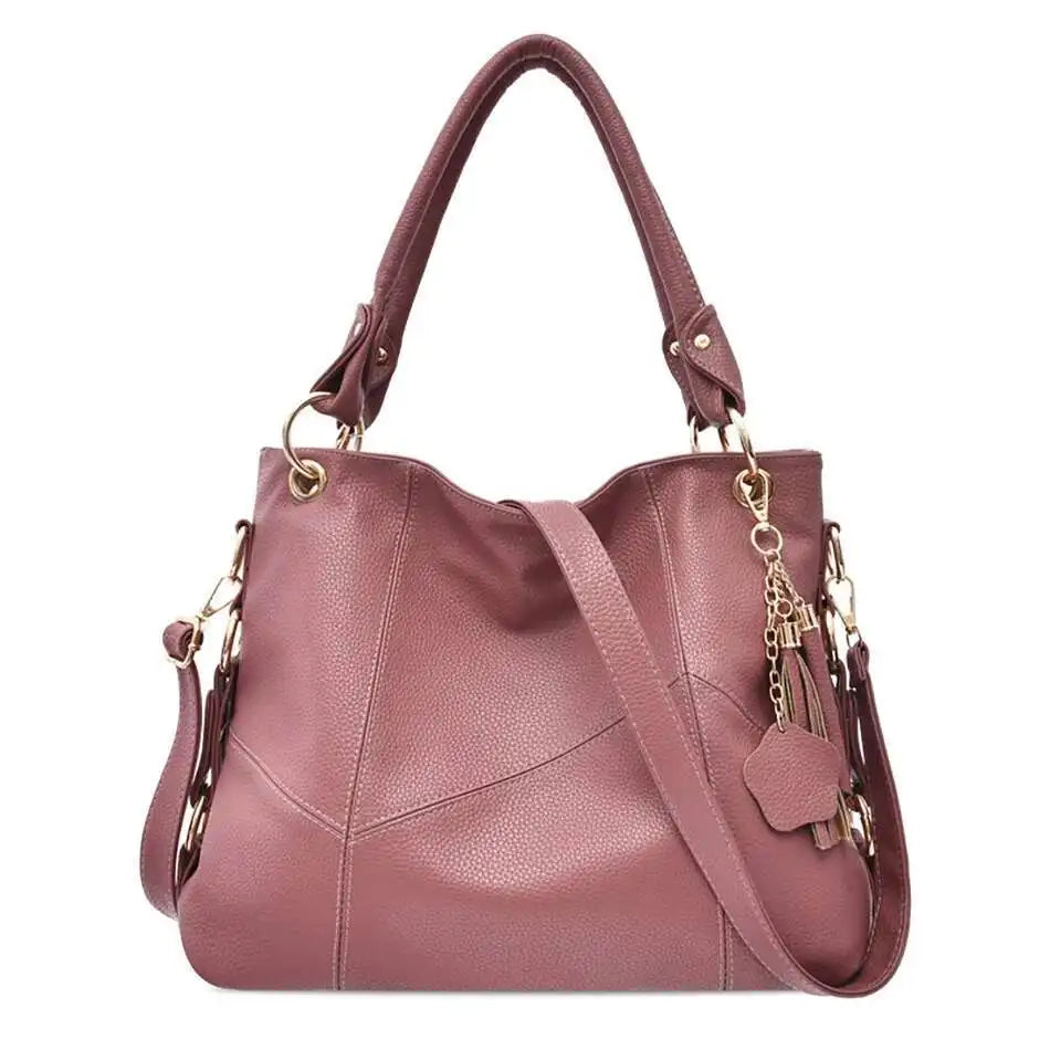 2025 Fashion Trend New Large Capacity Handbag Women's Shoulder With No Pattern Simple Style Hot Selg Item Bag Top-handle Bags MYNELIA