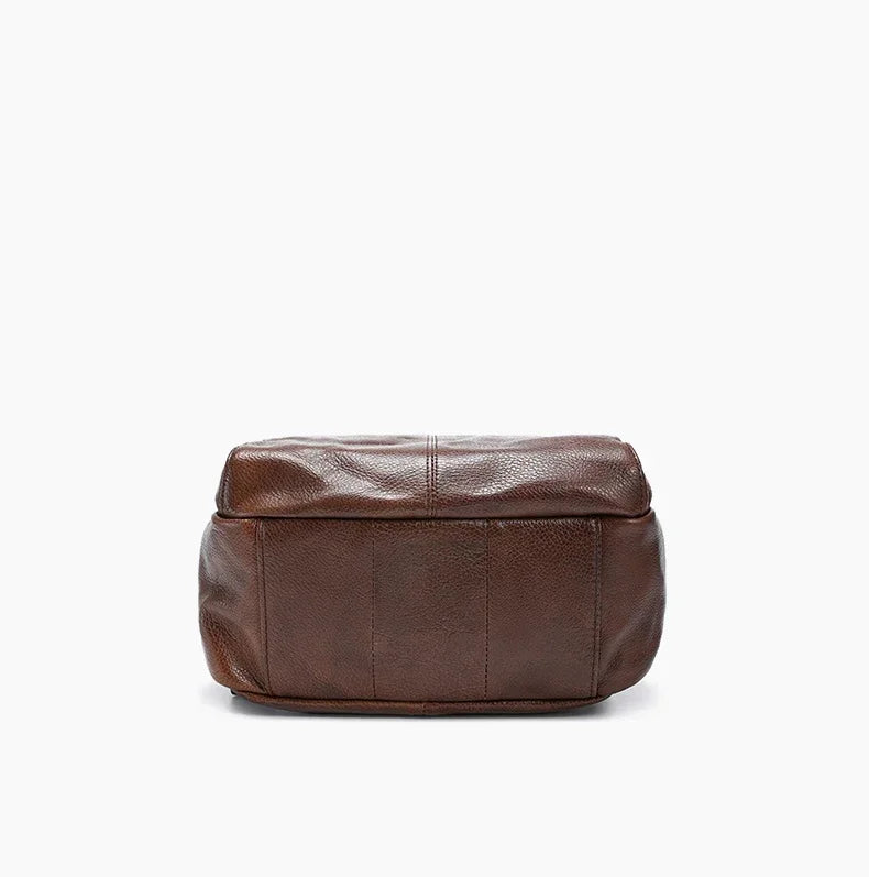 Sac à dos cuir véritable Femme — L'Essentiel Luxueux MYNELIA