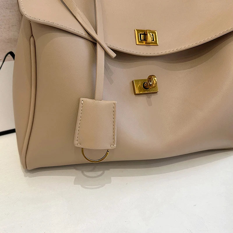 Sac à main femme –Simili cuir souple Fermoir-Style Luxe