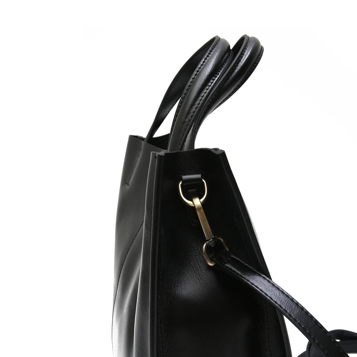 Minimalist Vintage Genuine Leather Tote Women Luxury Classic Top-handle Bag Large Capacity Cross body Shoulder Handbags Business MYNELIA