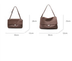Umhängetasche aus echtem Top-Grain-Leder – Koreanischer Stil