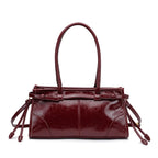 Sac à bandoulière Boston – Cuir ciré Microfibre