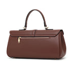Sac épaule femme en cuir de vachette véritable – Forme rectangulaire