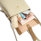 Sac à Dos Cuir PU Femme – Grande Capacité, Anti-Vol & Rivets MYNELIA