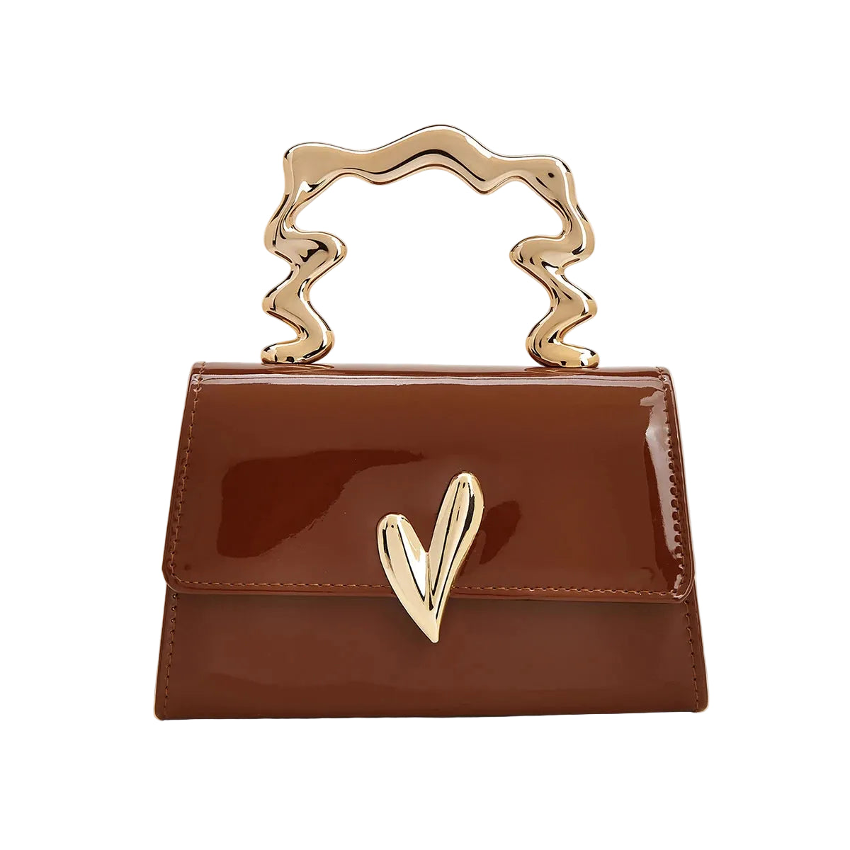 Sac Rectangulaire PU Soirée Croisé Double Usage